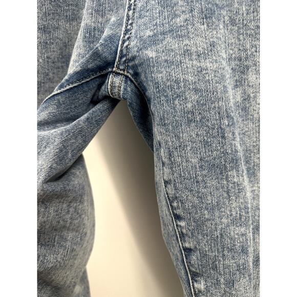 Judy Blue Acid Wash Distressed Skinny Jean Size 31 - Picture 5 of 8